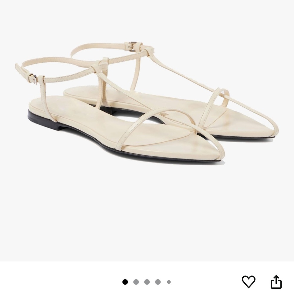 Amazon Cream Strappy Sandals